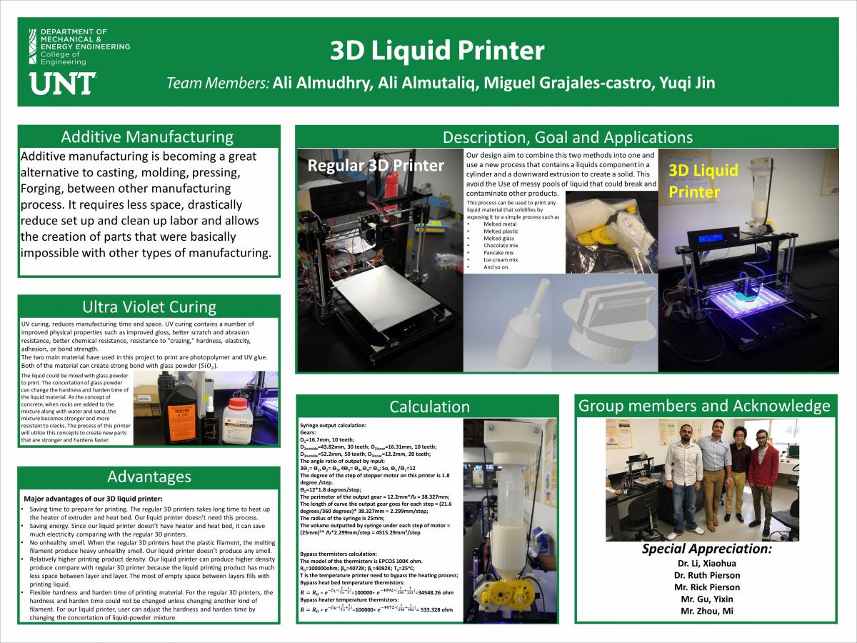 Team Mayax Liquid 3D Printer