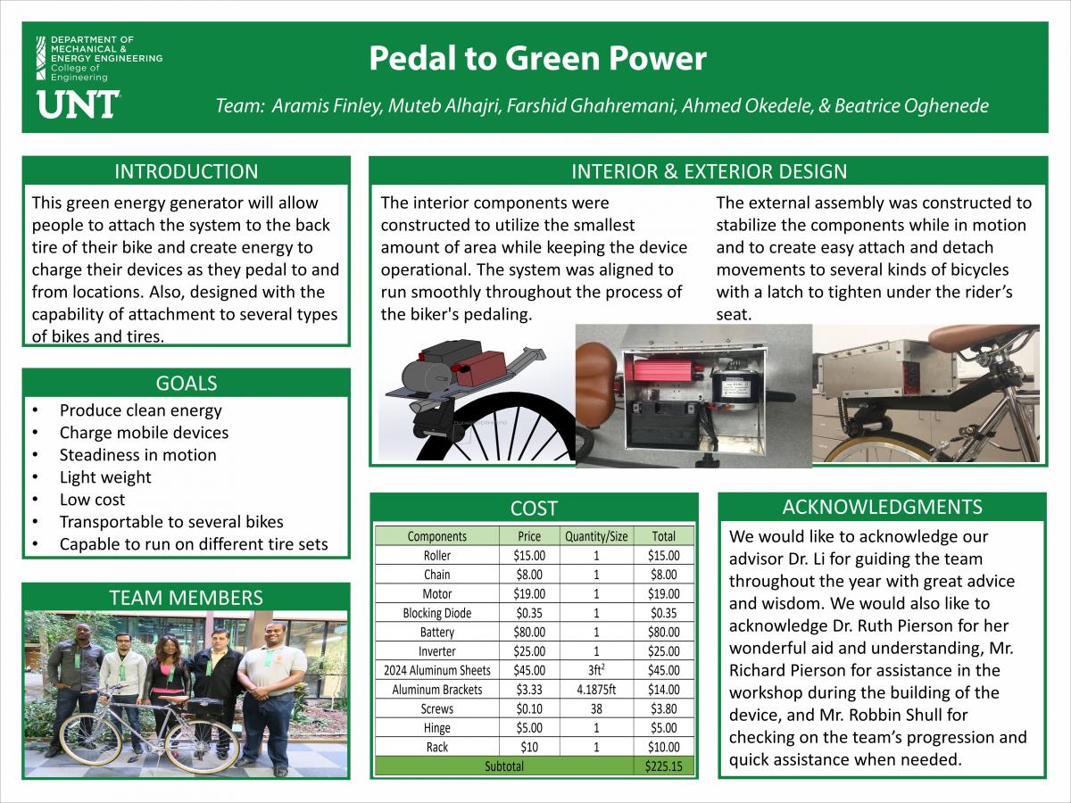 Team Pedal to Green Power
